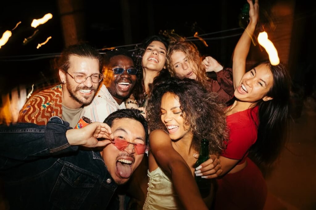 Foto da festa enviada por convidado